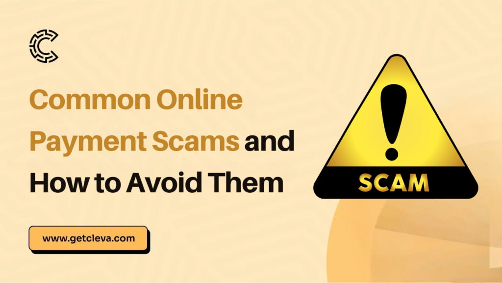 An illustration showing Common Online Payment Scams and How to Avoid Them